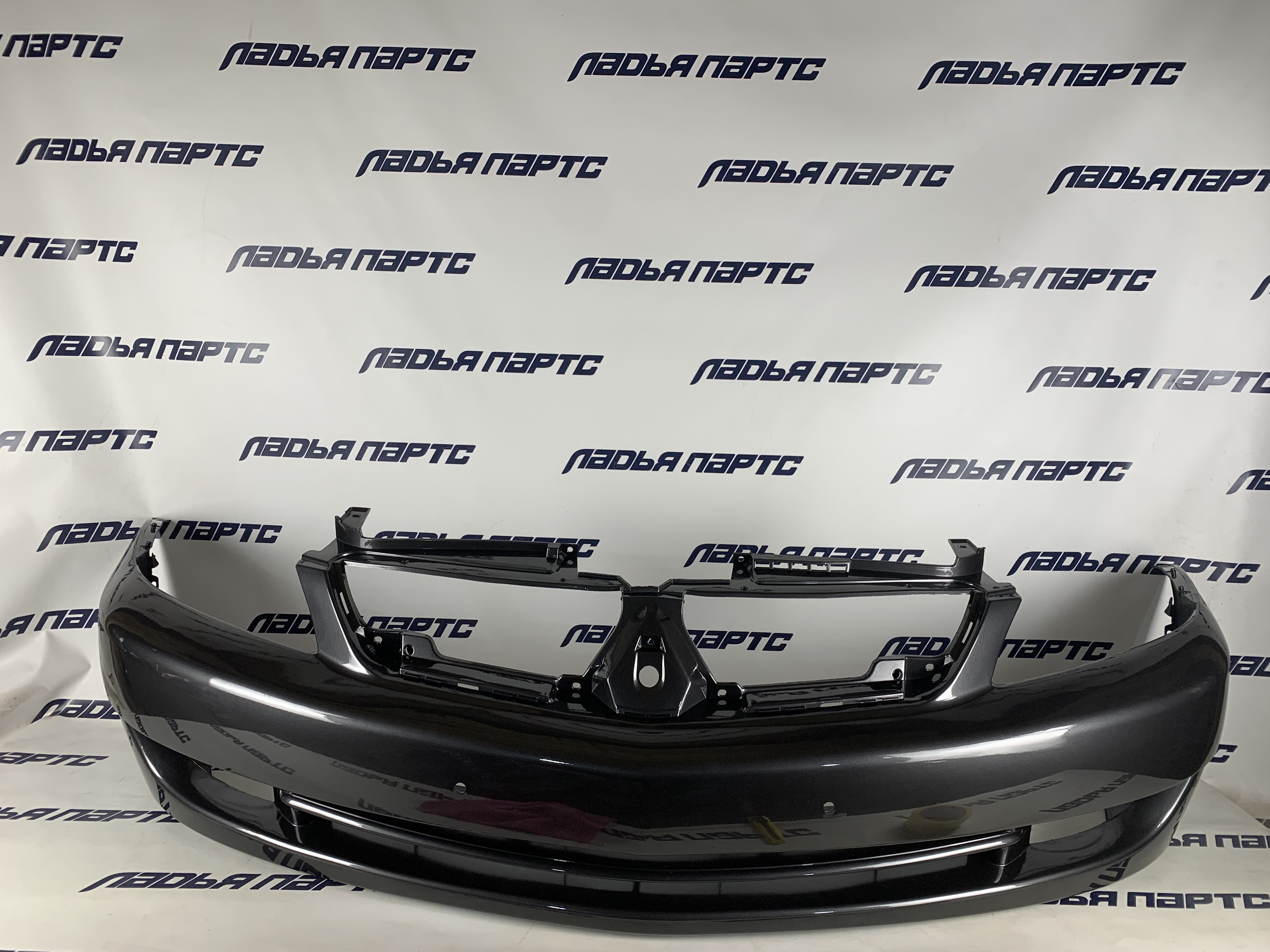 Бампер Mitsubishi LANCER 9 (06-) передний Серый DARK GREY, THUNDER GRAY A02