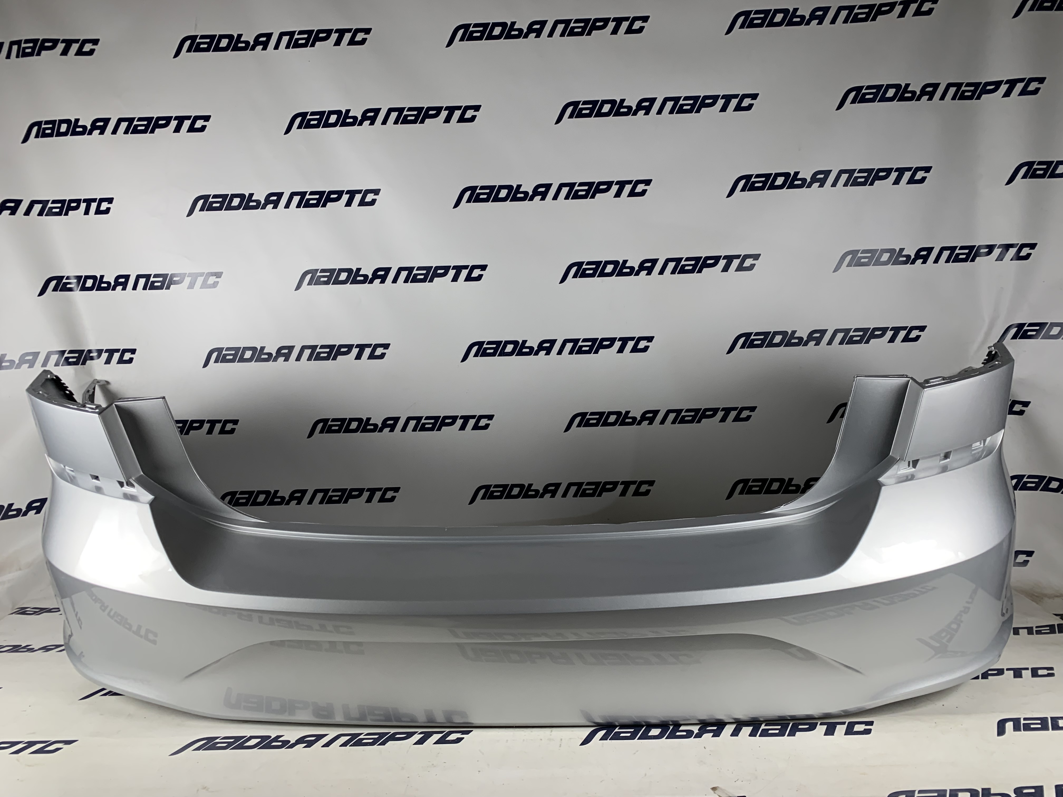 Бампер VW Polo(20-н.в.) задний Серебристый REFLEX 8E/ LA7W