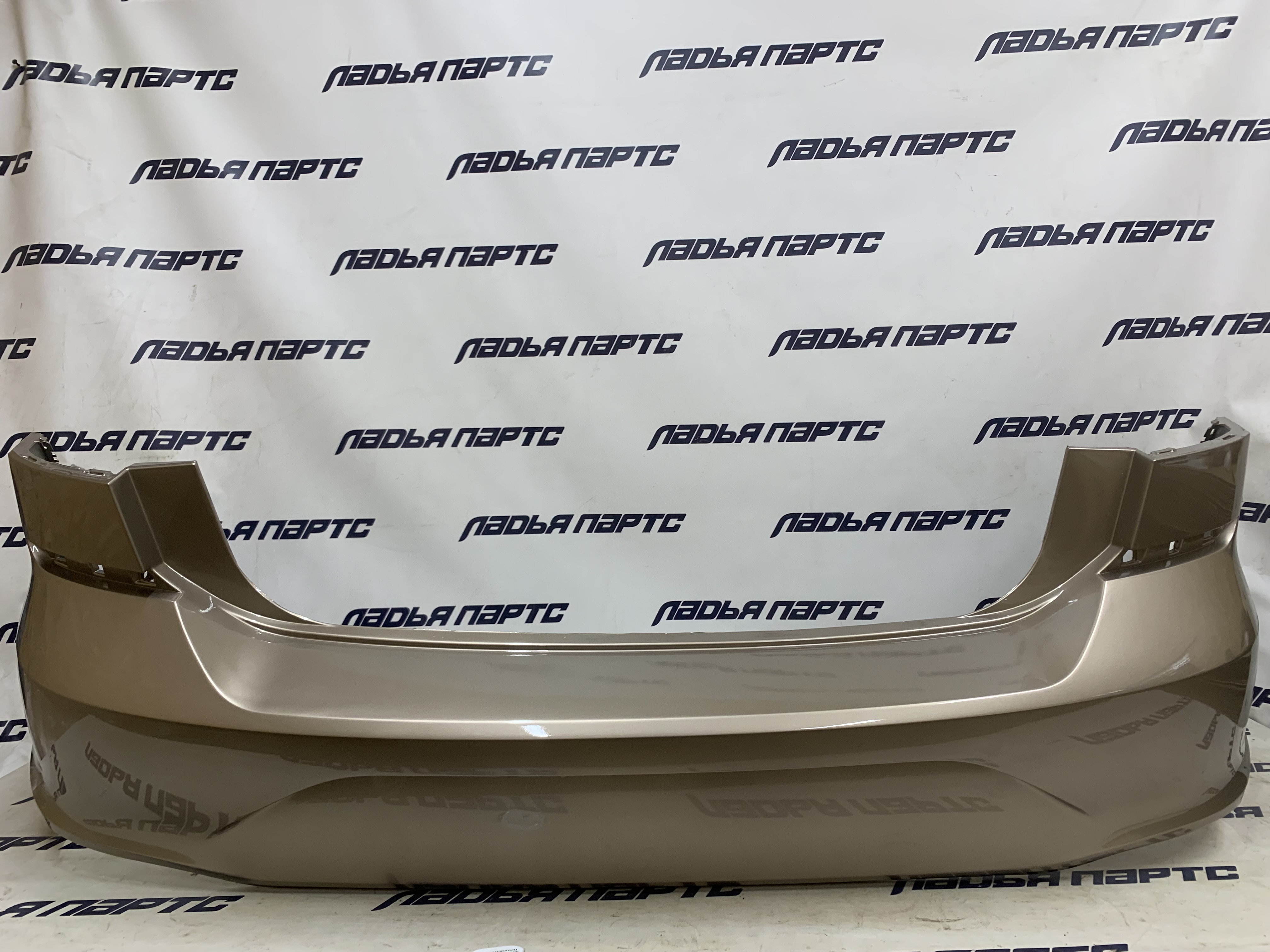 Бампер VW Polo(20-н.в.) задний Бежевый TITANIUM BEIGE 0N/ LA1X